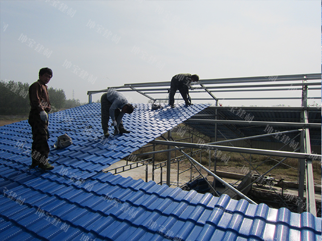 養(yǎng)殖場用秸稈瓦，更省心！