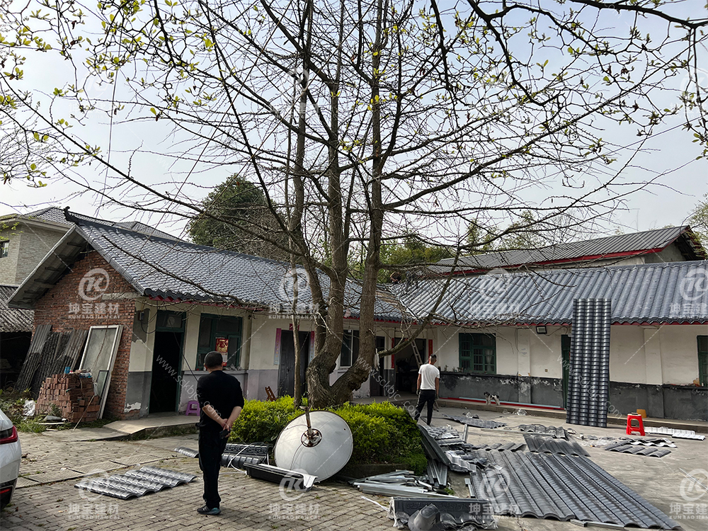 100-200平方房子鋪多少合成樹脂瓦？總費(fèi)用多少錢？